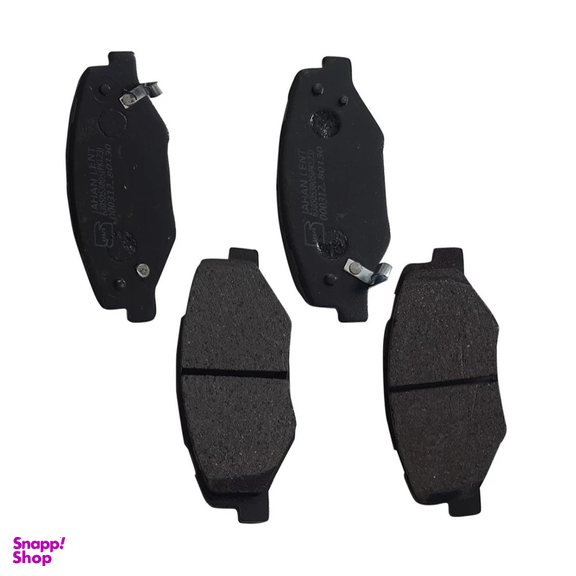 لنت ترمز جلو جهان لنت کاشان کد 80130 مناسب خودرو دنا مجموعه 4 عددی