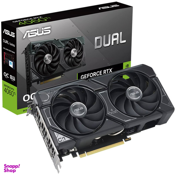 کارت گرافیک ایسوس مدل Dual GeForce RTX 4060 Ti OC Edition 8GB GDDR6