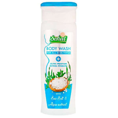 شامپو بدن صحت مدل جلبک و نمک دریایی وزن 300 گرم