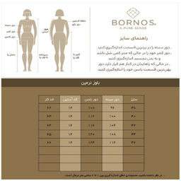 بلوز زنانه برنس مدل نرمین رنگ آبی