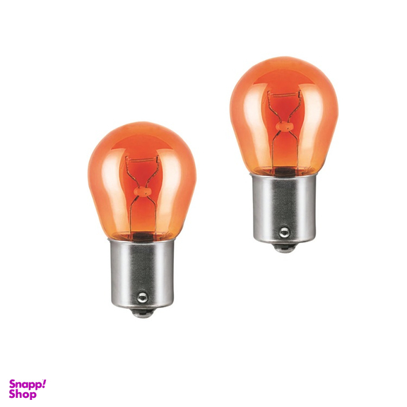 لامپ تک کنتاکت نارنجی اسرام مدل PY21W بسته دو عددی