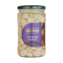 ترشی سیر مروارید اسپینو 650 گرم