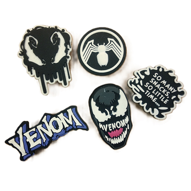 پیکسل استیکر جیبیتز کراکس مدل ونوم پایه دار مجموعه 5 عددی