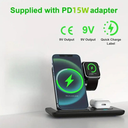 شارژ مغناطیسی 15 وات مدل Foldcharge-X3