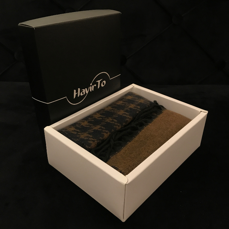 شال گردن مردانه دفکتو طرح چهارخانه کد 605