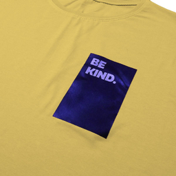تیشرت زنانه طرح Be Kind مدل Tbekr رنگ کرم