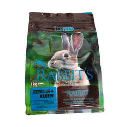 غذای خرگوش تاپ فید مدل پاکتی وزن 1 کیلوگرم
