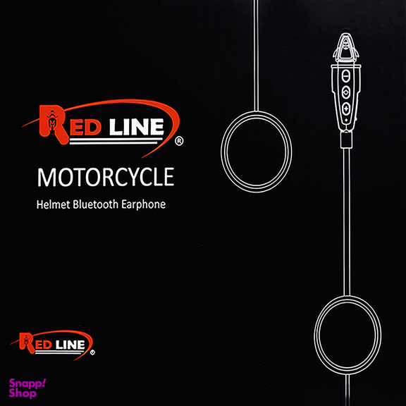 کلاه کاسکت بلوتوث دار ردلاین مدل +939 رنگ مشکی آبی