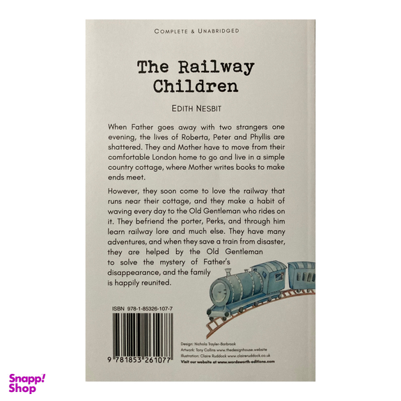 کتاب The Railway Children اثر E. Nesbit انتشارات وردز ورث ادیشن