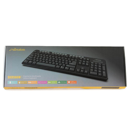 کیبورد بی سیم سیبراتون مدل SKB566W