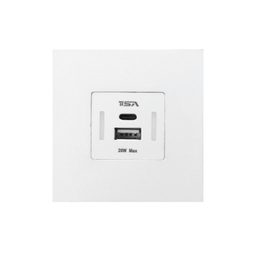 پریز شارژر USB تیسا کد 027