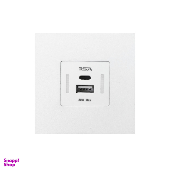 پریز شارژر USB تیسا کد 027