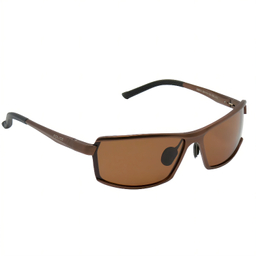 عینک آفتابی مردانه پلیس مدل POLICE S8812 رنگ قهوه ای