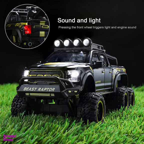 ماشین بازی مدل پیکاپ فورد رپتور F-150 Raptor