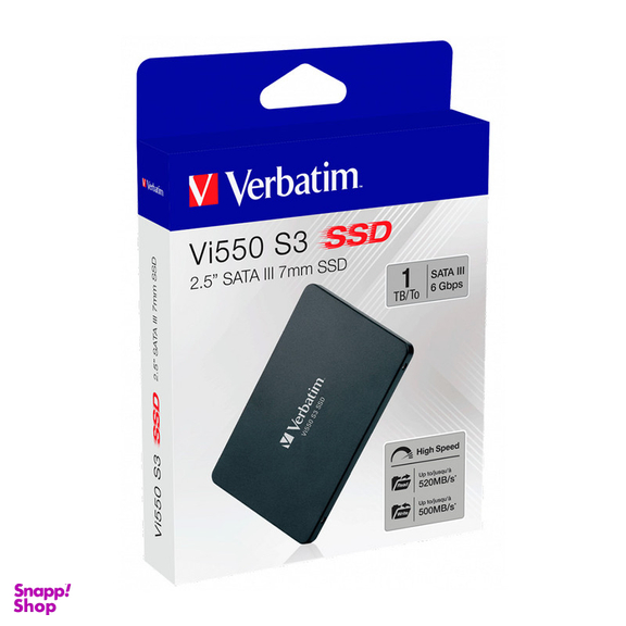 اس اس دی اینترنال SATA III ورباتیم مدل VI550 S3 ظرفیت 1 ترابایت