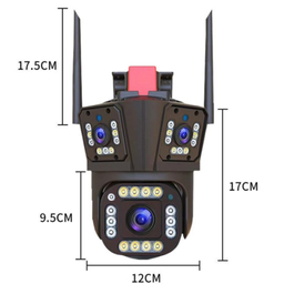 دوربین مداربسته تحت شبکه سیم کارتی  مدل QQ839-3MP