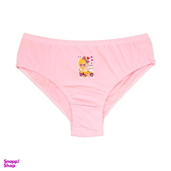 شورت دخترانه مدل اسلیپ کارتونی کد 869 بسته 6 عددی