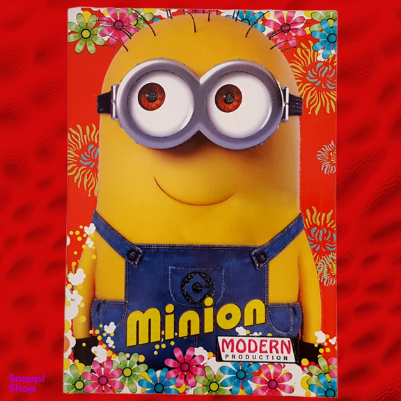 دفتر مشق 50 برگ مدرن مدل فانتزی انیمیشن کد 02 مجموعه 4 عددی