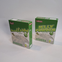 پودر ژله آلوئه ورا شیبابا وزن 100 گرم