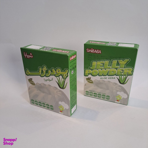پودر ژله آلوئه ورا شیبابا وزن 100 گرم