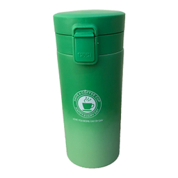 تراول ماگ دوقفله مدل دورنگ مات کد ps542 ظرفیت 350 میلی لیتر