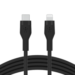 کابل تبدیل USB-C با لایتنینگ بلکین مدل CAA009bt3MBK طول 3 متر