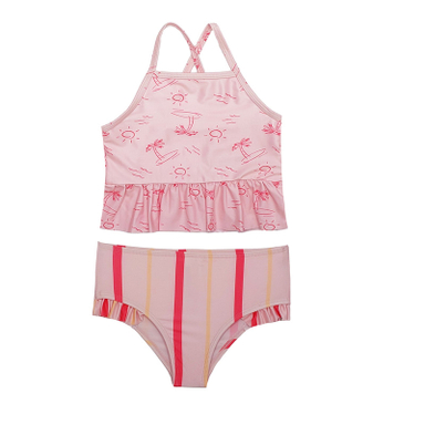 مایو دو تکه نوزادی پیریمارک مدل 6415 رنگ صورتی