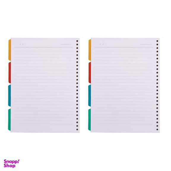 کاغذ کلاسور ۱۰۰ برگ کد 115 بسته 2 عددی