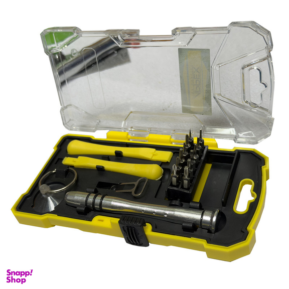 سری پیچ گوشتی ستاره ای اپکس مدل SMT-APX-1104--18PCS بسته 17 عددی