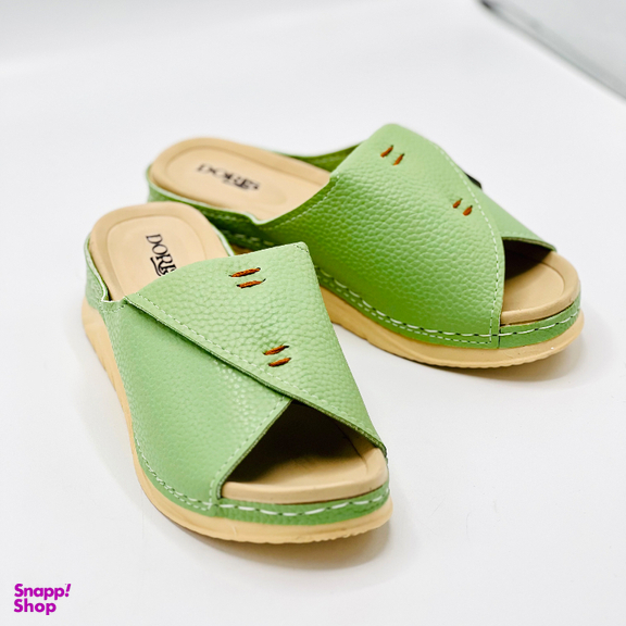 صندل طبی زنانه دوریس مدل شمیم کد 04 رنگ سبز