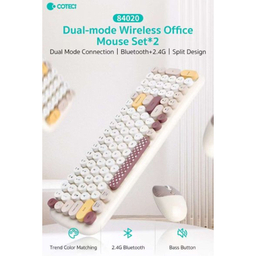 کیبورد و ماوس بی سیم کوتسی مدل 84023