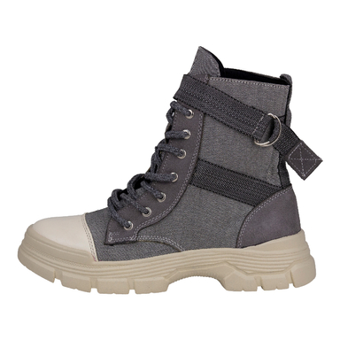 نیم بوت زنانه کد 521 رنگ طوسی