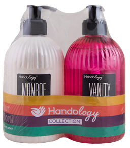 مایع دستشویی هندولوژی مدل monroe vanity حجم 470 میلی لیتر مجموعه 2 عددی