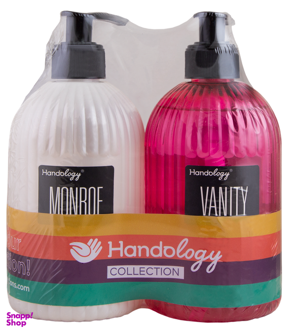 مایع دستشویی هندولوژی مدل monroe vanity حجم 470 میلی لیتر مجموعه 2 عددی