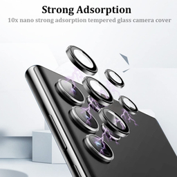 محافظ لنز دوربین بوف مدل ClrFilm مناسب برای گوشی موبایل سامسونگ Galaxy S22 Ultra