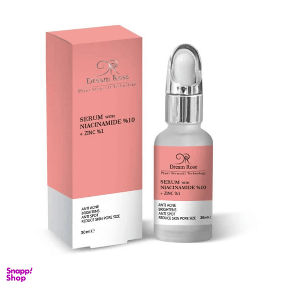 سرم ضد جوش دریم رز مدل نیاسینامید حجم 30 میلی لیتر