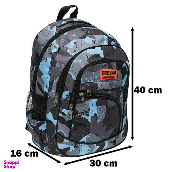 کوله پشتی پسرانه توریث مدل GLK-20005