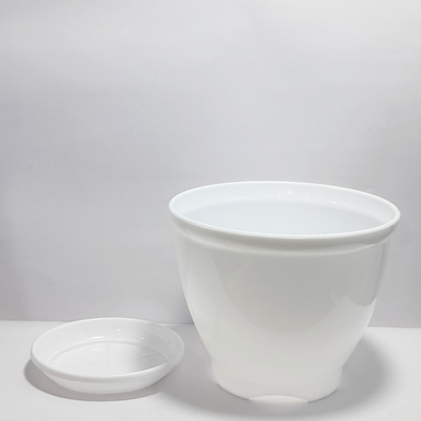 گلدان پلاستیکی کد 1232 به همراه زیرگلدانی