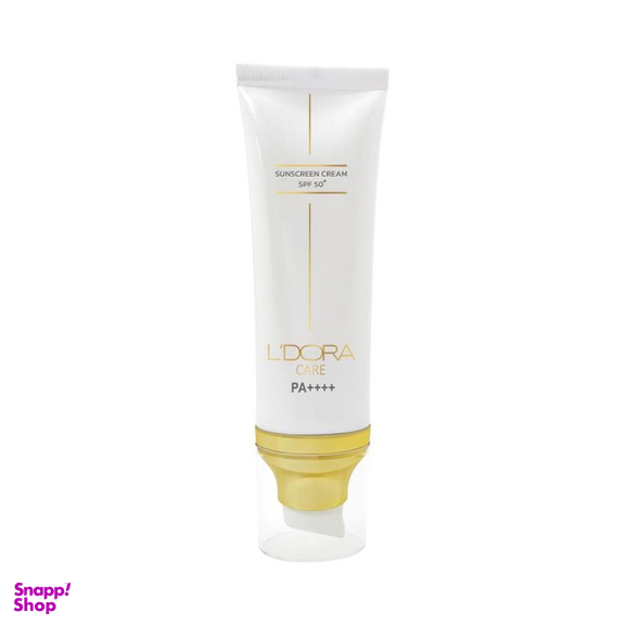 کرم ضد آفتاب بی رنگ لدورا مدل SPF50+ حجم 80 میلی لیتر