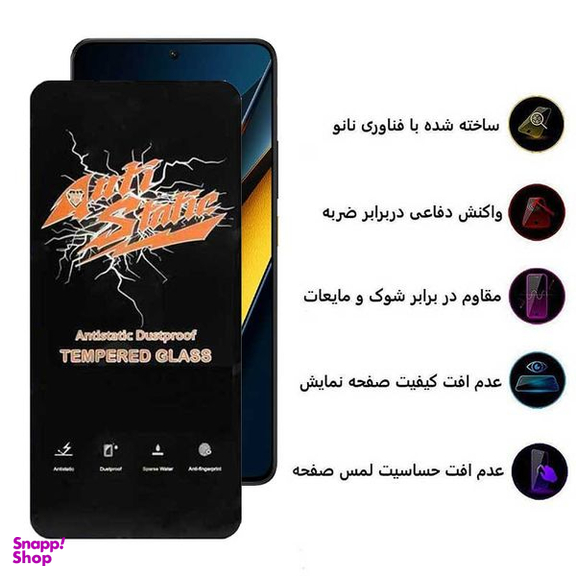 محافظ صفحه نمایش اپیکوی مدل Antistatic Dustproof مناسب برای گوشی موبایل شیائومی Poco X6 Pro 5G / Poco X6 5G / Poco M6 Pro 4G