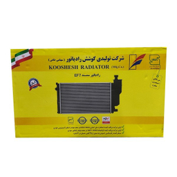 رادیاتور آب خودرو کوشش رادیاتور مدل 16 لوله کد 6544 مناسب 206
