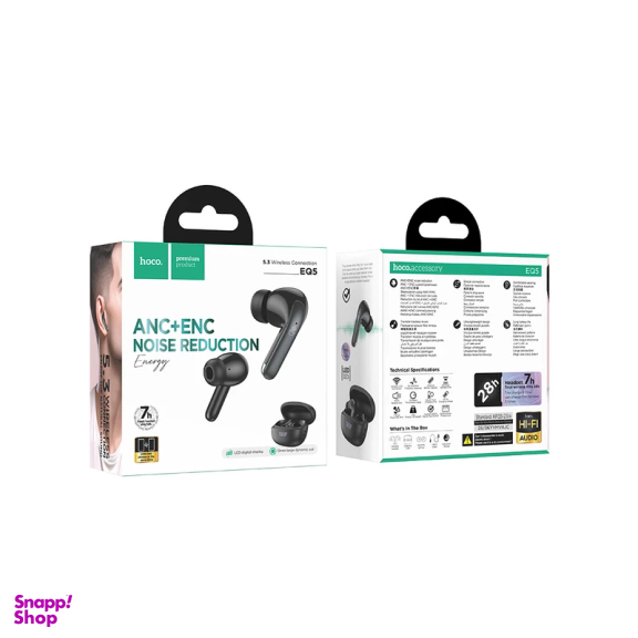 ایرفون بی سیم بلوتوثی هوکو مدل EQ5 ANC+ENC
