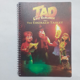 دفتر مشق 50 برگ سیمی رهام جلد pp طرح Tad Stones