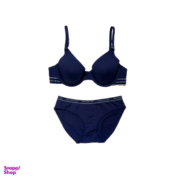 شورت و سوتین زنانه کد 0777 رنگ سرمه ای