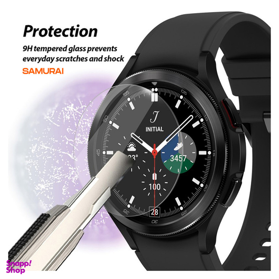 محافظ صفحه نمایش سامورایی مدل HAKU مناسب برای ساعت هوشمند سامسونگ Galaxy Watch 4 46mm