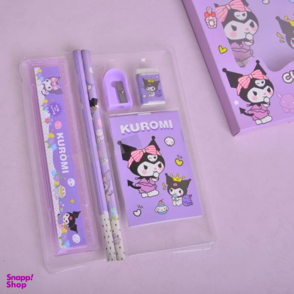 بسته لوازم تحریر کورومی کد k03 مجموعه 7 عددی