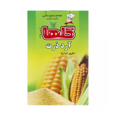آرد ذرت گلها مدل جعبه ای وزن 200 گرم