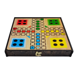 بازی فکری چند منظوره فمیلی گیم مدل منچ و مارپله و شطرنج کد 7