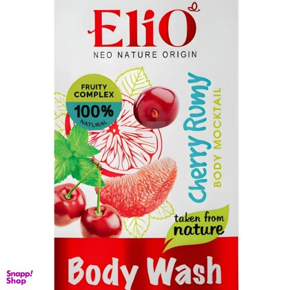 شامپو بدن الیو مدل چری رامی قرمز حجم 400 میلی لیتر