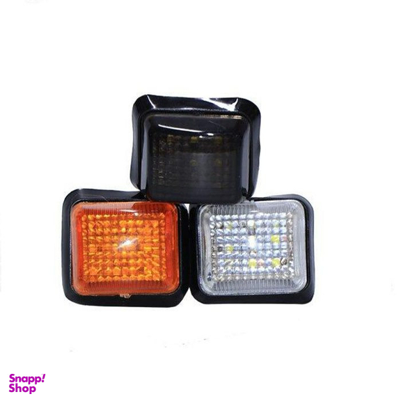 چراغ راهنما گلگیر خودرو وارون مدل P-648-BLK-SMD مناسب برای پژو پارس بسته 2 عددی
